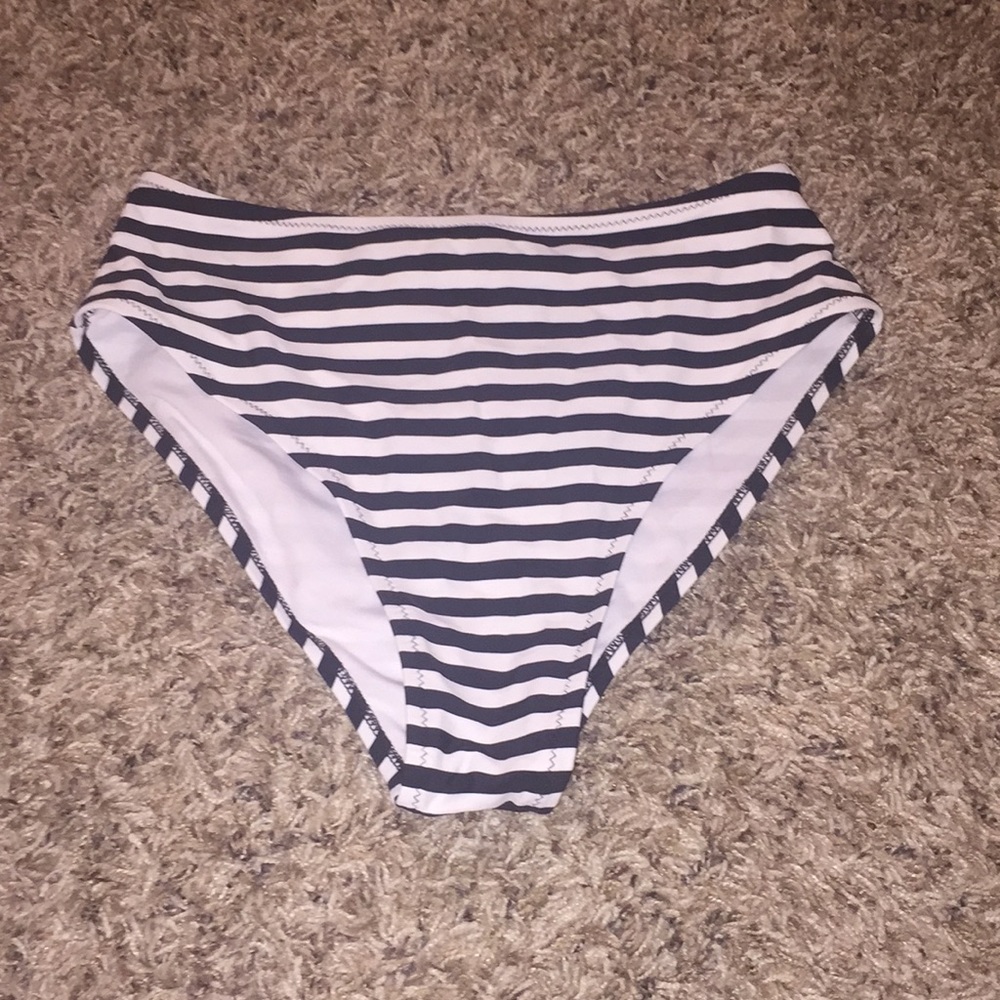 High waisted bikini bottoms